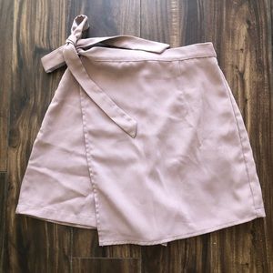Super Soft, High-waisted, Wrap-tie Skort